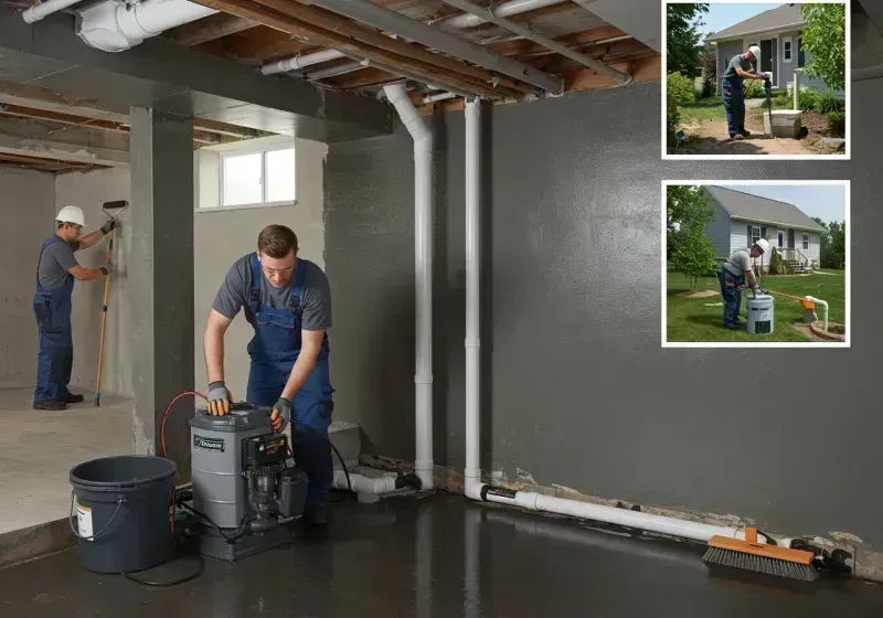 Basement Waterproofing and Flood Prevention process in Wendover, UT